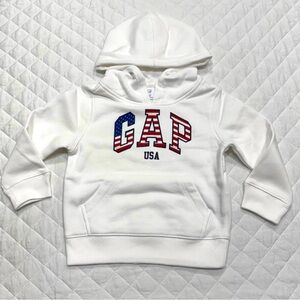 American Flag Baby Gap New Hoodie - 18-24 months